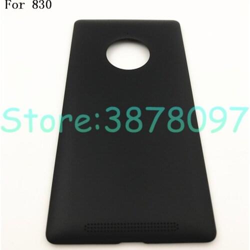 Original New For Nokia lumia 830 Housing Back Cover Battery Rear Case With Wireless Charging+Logo