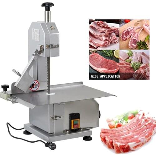 Meat saw Bone sawing machine electric Bone cutting Chainsaw Frozen meat cutter Commercial cut Trotter/Ribs/Fish/Meat/Beef machin