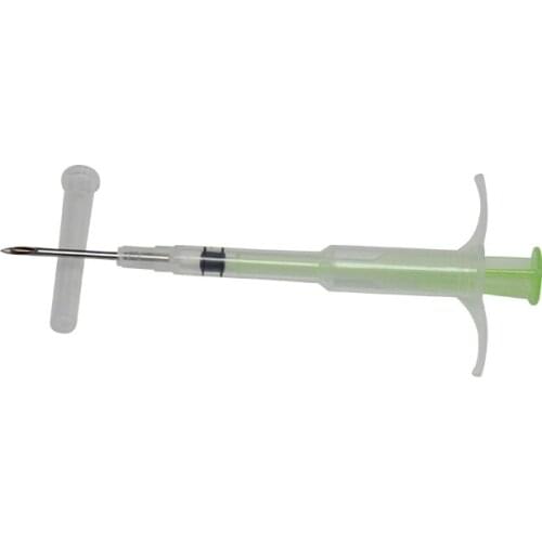 Syringe injection with chips 1.4*8mm dog injector animal tag kit x 1