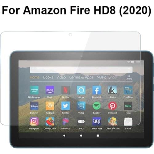 Super clear 9H 0.33mm Tempered Glass screen protector for Amazon Kindle Fire HD 8 Kids Edition 2020