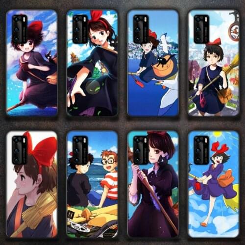 Kikis Delivery Service Hard Phone Case for huawei P40 pro lite P8 P9 P10 P20 P30 psmart 2019 2017 2018