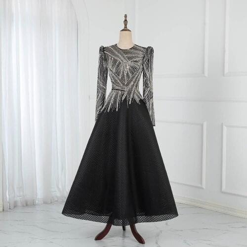 YQLNNE Women's Evening Dresses Below The Knee