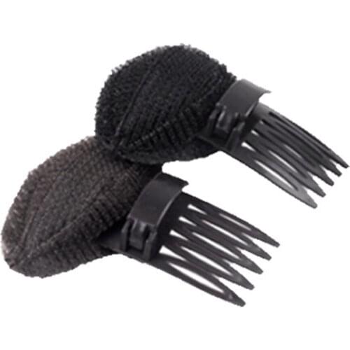 2pcs Updo Invisible Volume Bumpit Beehive Princess Hairstyle Fashion Bun Boost Hair Insert Clip Elegant Bouffant Bump It Up
