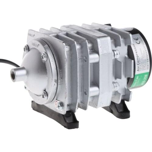 45L/min 25W Electromagnetic Air Compressor Aquarium Oxygen Pond Air Pump Aerator