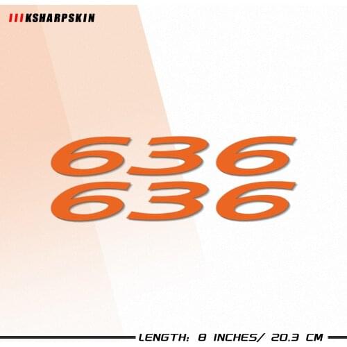 Motorcycle sticker accessories bike Fuel tank Wheels helmet notebook Luggage reflective MOTO sign sticker For KAWASAKI 636