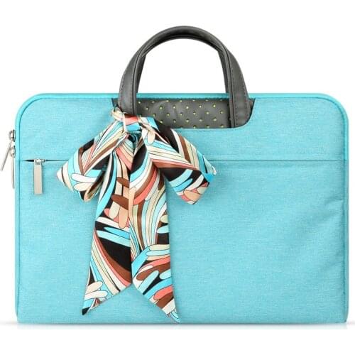 Aerospace Style Nylon Handbag Laptop Briefcase Protective Sleeve Cases For Dell HP Asus MacBook Air/Pro 11-15.6 inch Laptop Bags