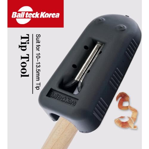 BallTeck Korea Cue Tip Rounding Cutter Cue Tip Tool Easy To Carry Suit For Carom Snooker Pool Cue Tip Shaper Billiard Accessory