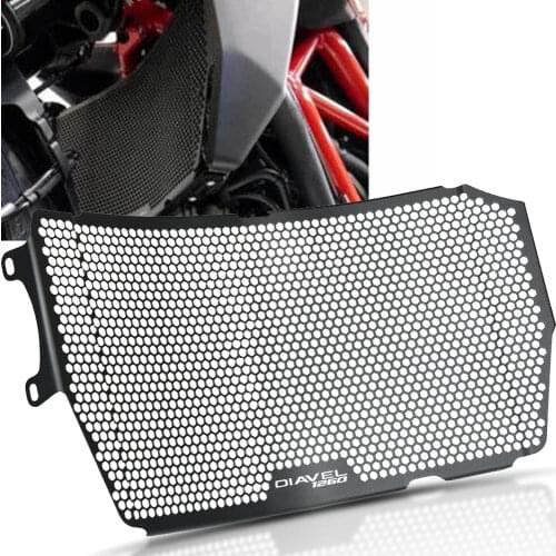 Diavel 1260 S 2019 2020 Motorcycle CNC Radiator Grille Grill Cover Guard Protector FOR Ducati Diavel 1260 2021