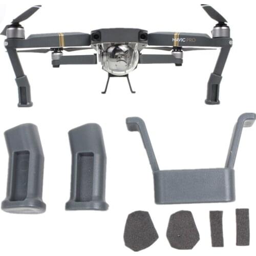 DJI Mavic Pro Landing Gear Leg Height Extender Kit Riser Set Stabilizers with Protection Pad Free Shipping
