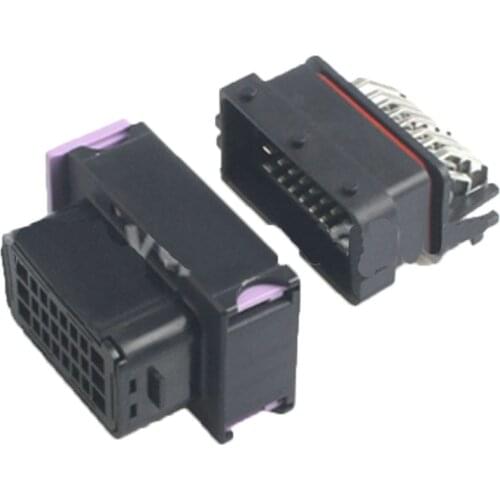 1set 24p ECU SET Plastic Enclosure Box Case Motor Car LPG CNG Conversion ECU Controller Auto Connector Parts 7242-1.52.8 -1