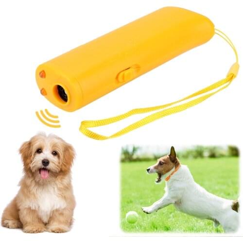 3 in 1 Pet Dog Repeller Pet Dog Training Ultrasonic Equipment Living Room Pest Control Anti Barking Stop Barking