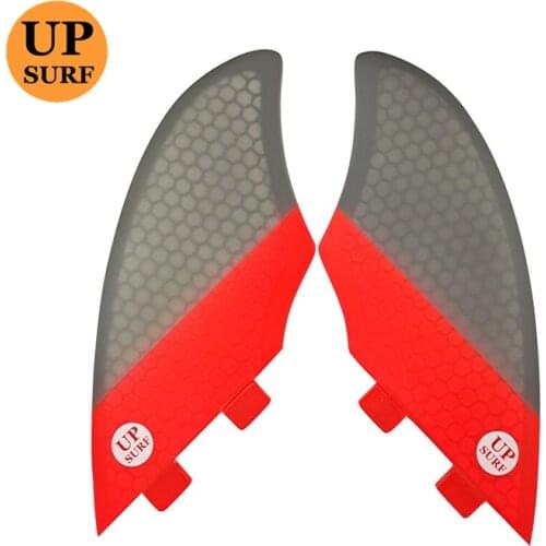 Double Tabs Fins Double Tabs Keel fin Double TabKeel Fin twin fins in Surfing KEEL fins surf water sport surf accessories upsurf