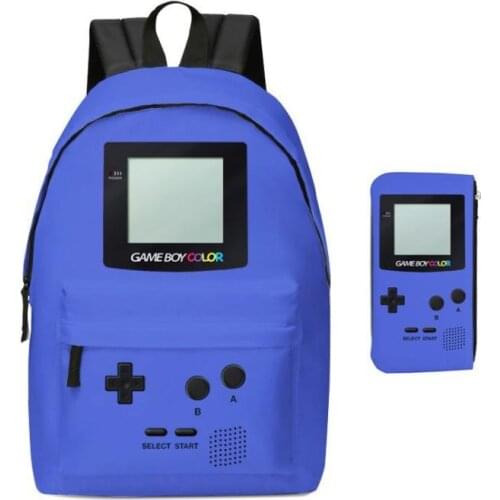 Hot Game Canvas Schoolbag Travel Notebook Backpack Students Bags Kids Gifts