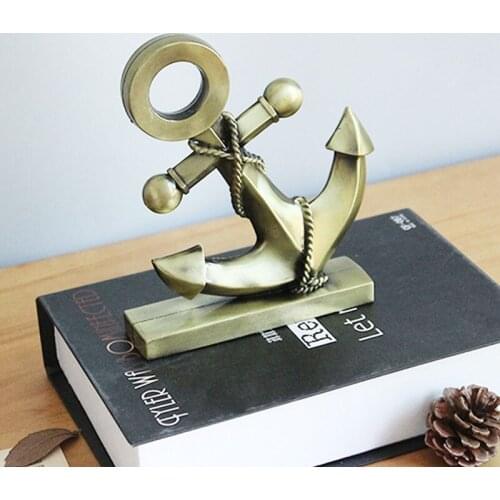 Retro Wrought Anchor Model Ornaments Simple Crafts Gifts Miniature Home Decoration Accessories Living Room Desktop Decor