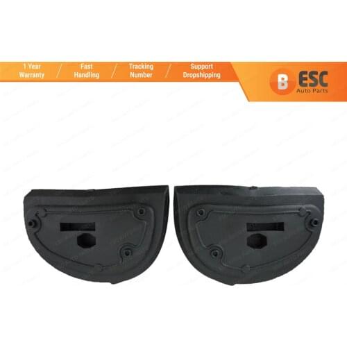 ESC ESP848 Exterior Mirror Rubber Seals L + R Pads LHD For Mercedes Benz E-Class W210 Facelift 2000-2003
