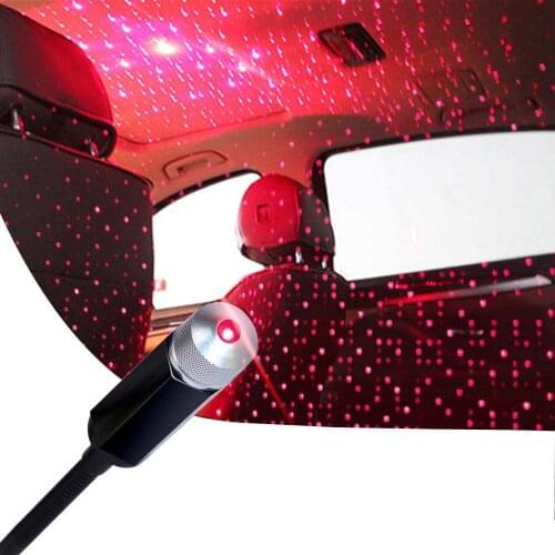 Romantic Star Projector Ceiling Night Lights led decoration USB Night Light LED Flexible Romantic Galaxy Decoration Interior