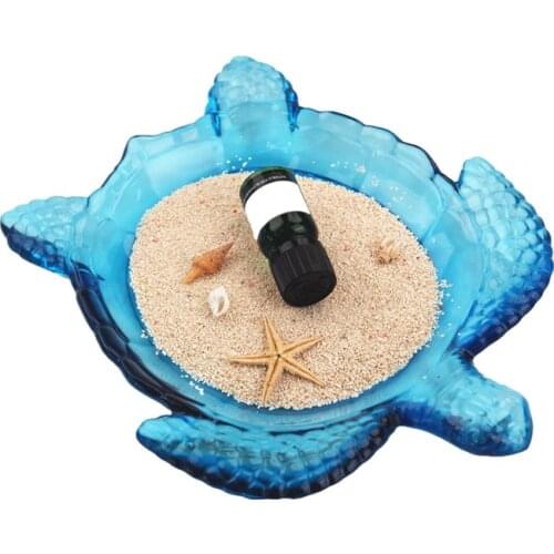 DIY Epoxy Resin Turtle Turtle Shape Tray Silicone Mold Coaster Tray Storage Handicraft Desktop Decoration Silicone Mold