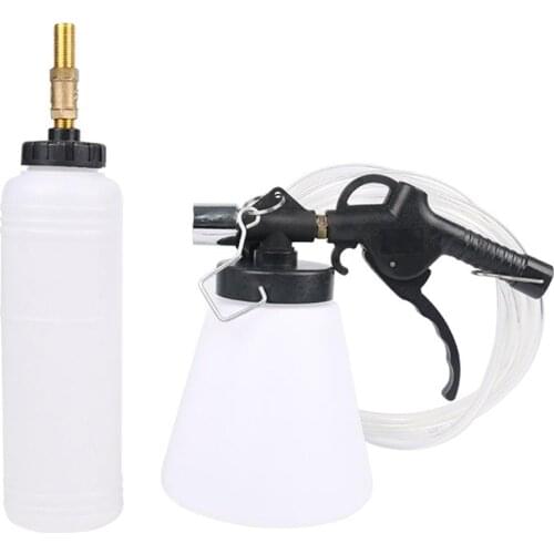 Car Brake Fluid Bleeder, Universal Pneumatic Trucks Brake Fluid Changer Bleeding Tool Kit Oil Changer Extractor Replacement