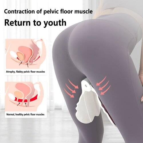 Leg Trainer Inner Thigh Pelvic Floor Muscles Trainer Leg Exercise Fitness Equipment for Hip Leg and Arm Exerciser Home Gym