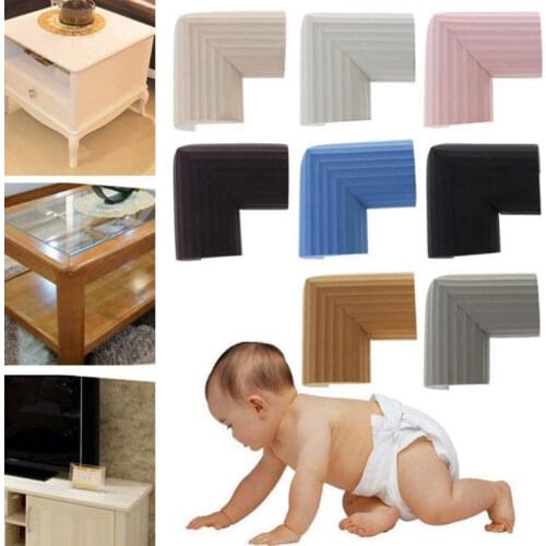 10Pcs/lot Random Color Baby Safety Corner Sponge NBR Edge Protection Infant Protector Children Desk Guards Table Cushion
