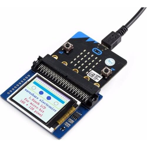 1.8inch colorful display module for micro:bit, 160x128 pixels, 65K colors 1.8inch LCD for micro:bit