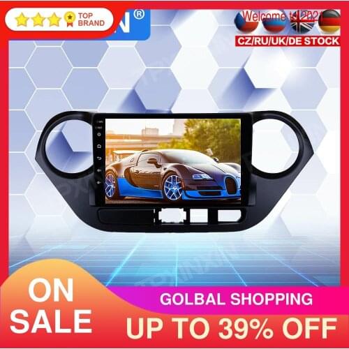 4+128G For Hyundai I10 2018-2019 LHD Car Multimedia Player GPS Navigation Headunit Auto Radio Audio Stereo Tape Recorder Carplay