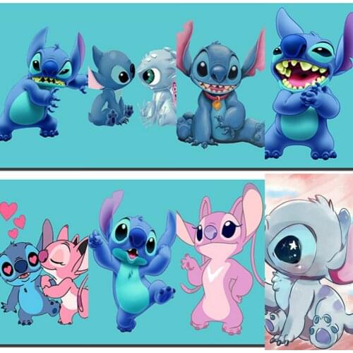 5D DIY Diamond Painting Disney DIY Mickey Cartoon Stitch Diamond Embroidery Cross Stitch Kit Mosaic Home Decor