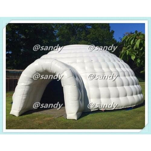 Free air ship to door,Inflatable White Dome marquee Tent/ giant Inflatable Igloo Tent Outdoor