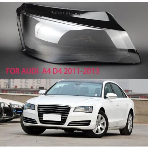 FOR AUDI a8 d4 2011-2013 lens Headlight transparent housing lampshade Lens light transparent glass Car light protection cover