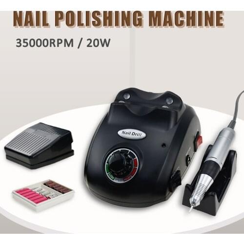 Electric Nail Drill Set 35000 RPM Professional Nail Polisher Manicure Knife File Nail Tool Pedicure Equipment for Manicure