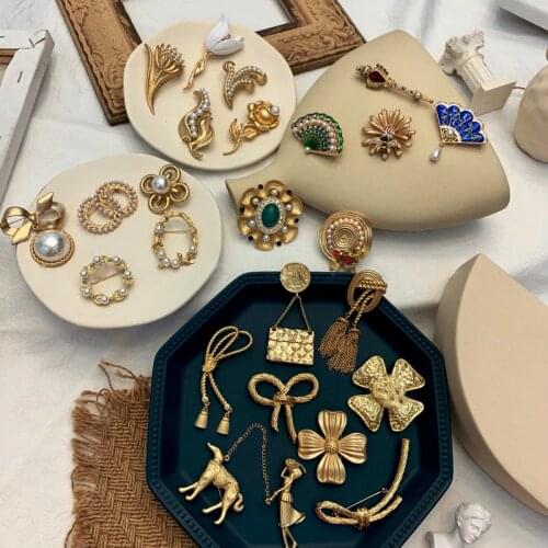 HuanZhi Flower Brooches For Clothes