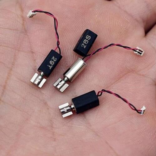 Micro 4mm*8mm Coreless Vibration Motor DC 3V-5V 3.7V 4.2V Small Vibrator Vibration Motor with Eccentric Wheel DIY Small Massager