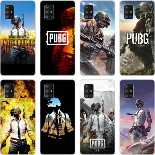 PUBG Game Soft Case for Samsung Galaxy A10 A21 A30 A50 A70 S A20 E A40 A01 A11 A31 A41 A51 A71 A81 A91 Silicone Cover