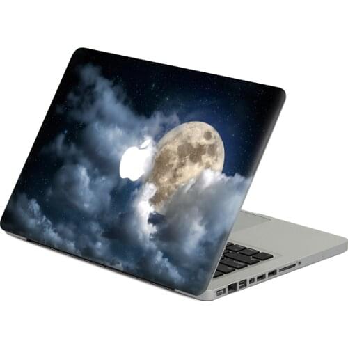 Moon on the cloud Laptop Decal Sticker Skin For MacBook Air Pro Retina 11" 13" 15" Vinyl Mac Case Body Full Cover Skin