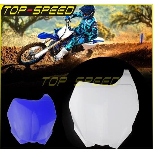 Dirt Bike Enduro Off Road Motocross Front Number Plate Blank Board For Yamaha YZ125 YZ250 YZ250F YZ450F WR250F WR450F 2006-2014