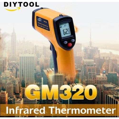 Portable Digital Thermometer Infrared Temperature Gun Non-Contact IR Laser Point