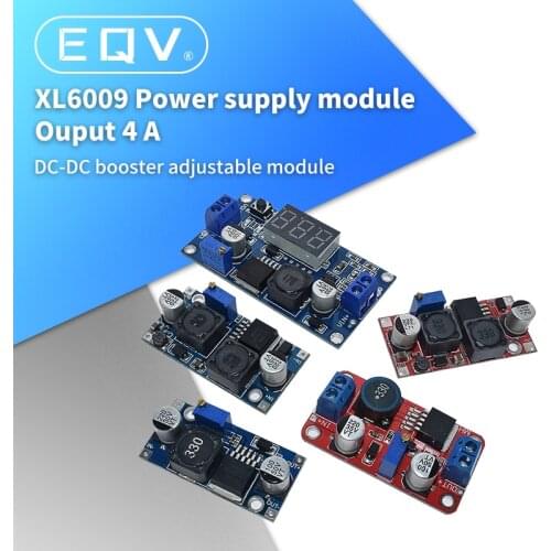 Free Shipping XL6009 DC-DC Booster module Power supply module output is adjustable Super LM2577 step-up module