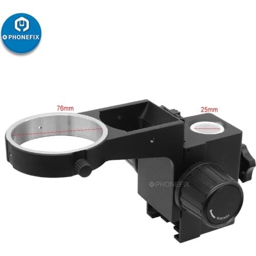76mm Diameter Zoom Stereo Microscope Adjustable Focusing Bracket Focusing Holder For Tinocular Microscope Binocular Microscope