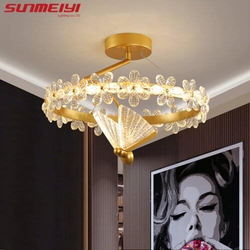 Bird Led Ceiling Lights Nordic Penant Ceiling Lamp For Kids Bedroom Living Room Dining Room Restaurant Decor Gold lampy sufitowe