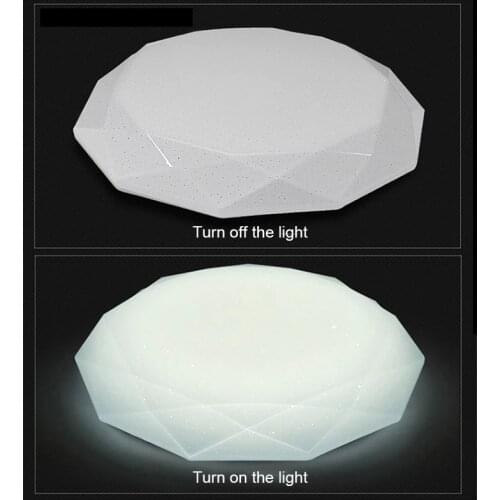 220V LED ceiling light fixture diamond shaped lamp for corridor living room kitchen bedroom kk