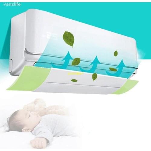 Anti direct blowing retractable airco conditioner wind shield, cold air conditioner wind deflector baffle Children sleep well