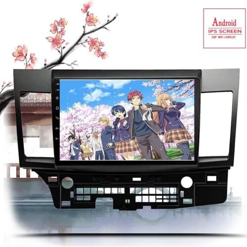 Android 10.0 Touch Screen Car Multimedia Player for MITSUBISHI LANCER 2007 -2015 Audio Radio Stereo Video WiFI Bluetooth DVD GPS