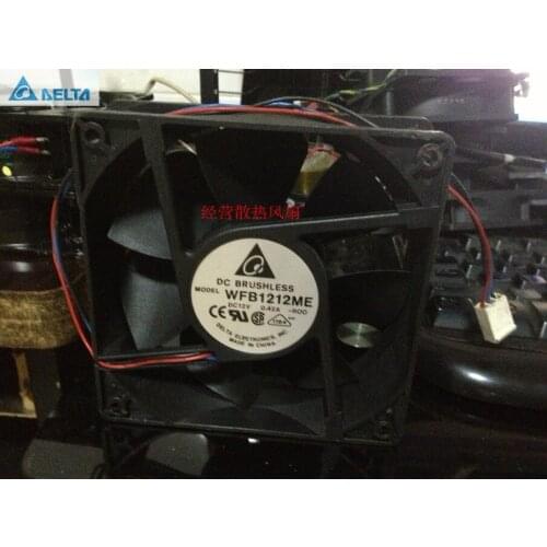Delta WFB1212ME -R00 -ROO 12038 120x120x38mm 12cm DC 12V 0.42A 3-pin industrial server