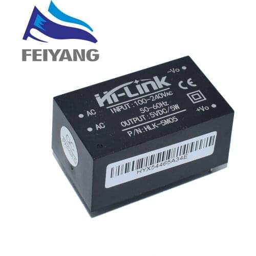 HLK-5M05 HLK-5M03 HLK-5M12 5W AC-DC 220V to 12V/5V/3.3V Buck Step Down Power Supply Module Converter Intelligent