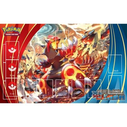 Pokemon Playmat Mat for Kids Toys XY Pokemon Groudon Card Games Pad Rubber Pad Board Games Accessories