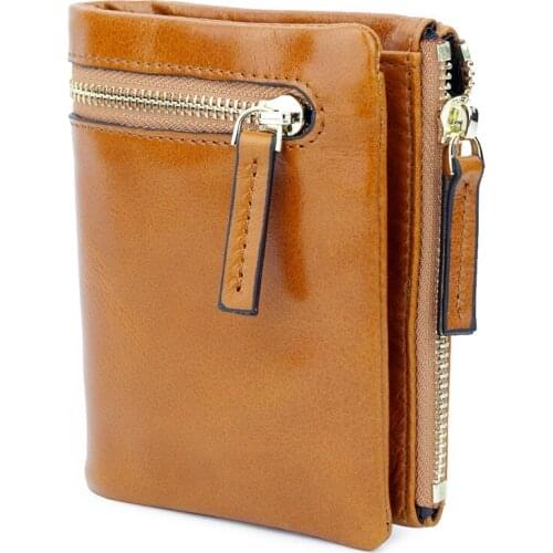 Short Wallet Women zipper Coin Pocket Purse Fashion Wallets For Woman Card Holder Small Short Leather Wallet Female Hasp wallets