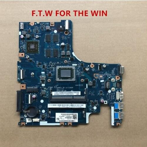 For Lenovo 5B20J76103 5020J76108 500-15ACZ motherboard Mainboard AAWZA_ZB LA-C285P test ok 100% CPU A10 2GBL DIS