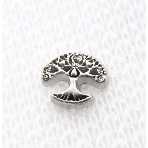 New Arrive 20pcs/lot Family tree floating charms living glass memory floating pendant locket diy jewelry