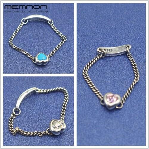 Memnon wedding rings for women 2018 New summer collection Spirited Heart Ring 925 sterling silver anillo fine jewelry RIP0165