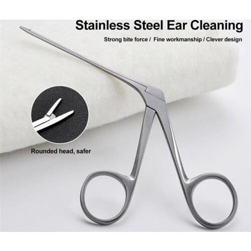 Ear Cleaner Pliers Pick Earwax Remover Hartman Micro Alligator Crocodile Veterinary Forceps Earpick Nose Tweezer Clip